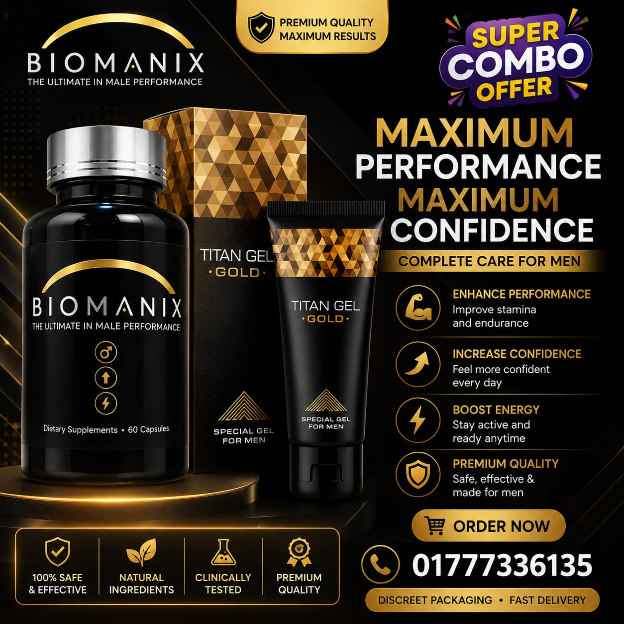 biomanix titan gel gold