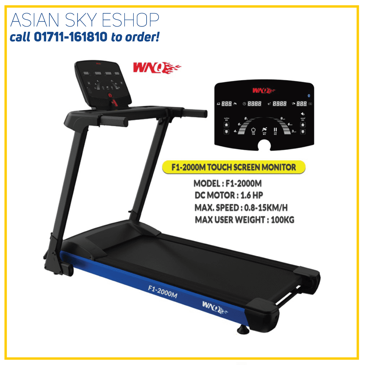 WNQ F1-2000M Home Use Treadmill