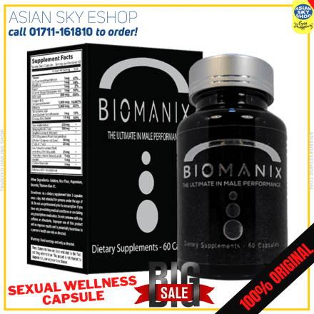 100% Original biomanix Sexual Wellness capsule