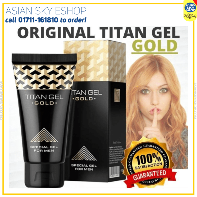100% Original Titan Gel Gold