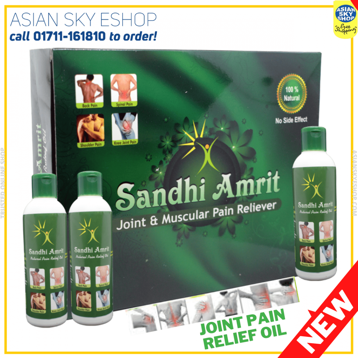 Sandhi Amrit 100% Natural herbal Joint & Muscular Pain Reliever