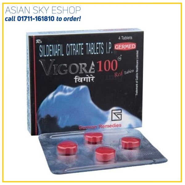 Vigore 100 Red Tablet is a prescription medicine used to treat erectile dysfunction