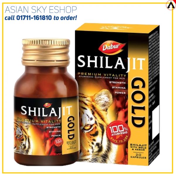 Shilajit Gold Capsules for Men