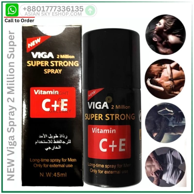 Original Viga spray 2 million increases the duration of intercourse. Boost your performance and confidence.